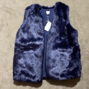 NWT beautiful Navy vest